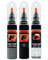 FIRANTO Lackstift Autolack Reparaturset für VW/Volkswagen LC9X Deep Black - 3-in-1 Autolack Kratzer Reparaturstift 15ml Grundierung, Klarlack