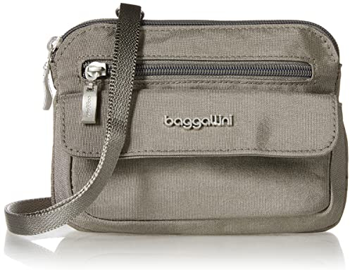 Baggallini Damen Modern Everywhere Mini, Sterling Shimmer
