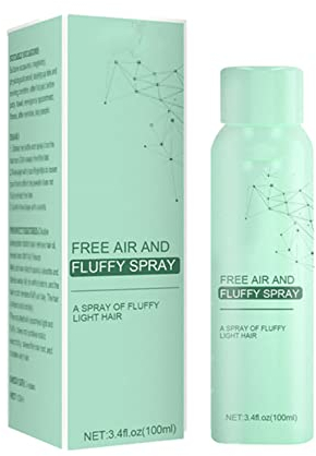 Leave-in Dry Hair Spray, Free Air and Fluffy Spray Dry Shampoo, Fluffy Volumizing Hair Spray, Refresh Dry Shampoo, Long-Lasting Volume and Fullness Cleansing Hair Volumizer (1pcs)