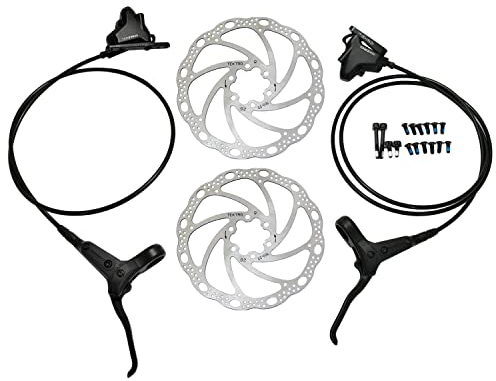TEKTRO HD-R280 Flat Mount Hydraulic Disc Brake Set Dual Piston, For Road, MH2597