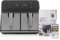 Friteuse sans Huile InnovaGoods Fryinn Double 8000 Noir Acier inoxydable 3400 W 8 L