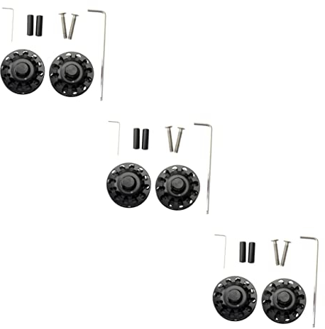 BESPORTBLE 3 Sets Faltrad Kette Guide Rad Metall Spannrolle Für 2/3/6 Leichte Robuste Schnelle Installieren