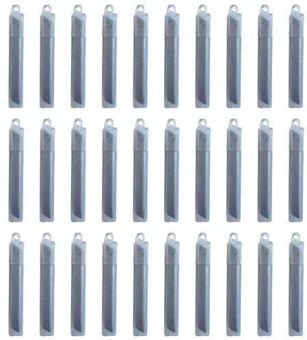 daniplus Lot de 300 lames sécables de rechange 9 mm pour cutter et tapis