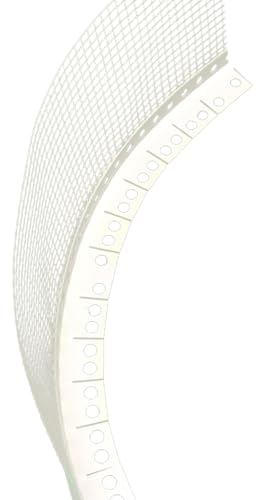 5x Handelskönig Tropfkantenprofil für Rundbogen 200 cm = 10 m Tropfkante Profil PVC mit Gewebe