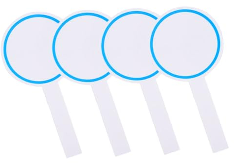 DIKACA 4 Stück Anzeigetafel Whiteboard-papier Tragbares Whiteboard Extra Großes Posterboard Mini-whiteboards Schild Karton Handbrett Sandwichplatte Student Wiederbeschreibbar Schaum
