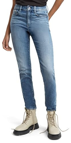G-STAR Damen Ace 2.0 Slim Straight Jeans Jeans, Blau (Sun Faded Ice Nuclei D23638-d760-g732), 31W / 32L