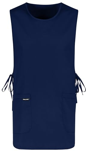 PALLTEX Ampato Kochschürze Männer Kochschürze Damen Schürze Damen Schürze Herren für Kochen Basteln Malen Backen (Dunkelblau)