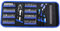 Juego de destornilladores 128 en 1, herramienta de reparación magnética profesional para computadora, laptop, gafas y cámara