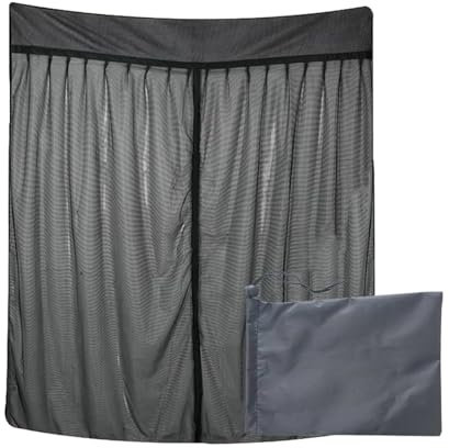 Magnetisches Fliegengitter-Türnetz, Fliegengitter für Anhänger, Wohnmobil-Sichtschutznetz, atmungsaktives Wohnmobil-Türnetz, Fliegengitter für Camping