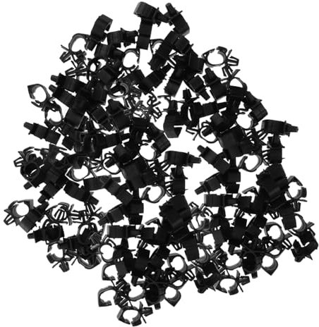 BELLIFFY 100 Stück Kfz Kabelklemmen Kunststoff Clips Für Kabelbaum Befestigung Drahtregal Auto Reparatur Zubehör