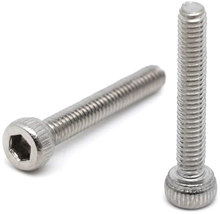 20x Vis CHC M2.5 x 16mm inox - Vis BTR en Acier Inoxydable A2 Six pans Creux Tête Cylindrique - DIN 912 tête ronde pour rondelle et écrou 2.5x16
