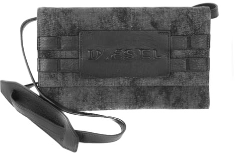 Diesel CAGE Wallet Dipsy Damen Clutch (Schwarz)