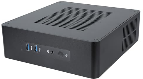 ITX Boîtier d'ordinateur Châssis de serveur Alimentation de jeu Simple à utiliser TA65 Contrôle industriel Boîtier HTPC pour raccords à domicile Châssis d'ordinateur ITX