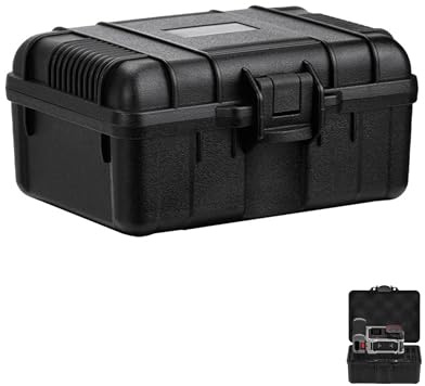 Lokyoyo Safety Case for Insta.360 Ace Pro/ 2 Xplorer Grip Kit, Storage Camera, Grip, 2* Batteries, 4* Lens Filter & Quickly Release Mount/Date Cable Camera Accessories (Hard)