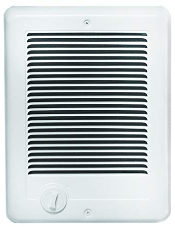Cadet Com-Pak Electric Wall Heater Complete Unit With Thermostat (Model: CSC202TW, Part: 67507), 6825/5120 BTU, 240/208 Volt, 2000/1500 Watt, White