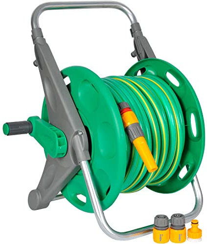Assembled Reel+30m Ultraflex Hose + Fittings/Nozzle