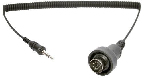 Sena Cable Stereo Jack a 7 Pin DIN para Harley-Davidson Ultra Classic de 1998, 3.5mm