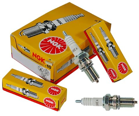 NGK 2120 Standard-Zündkerze, D8EA, 10 Stück