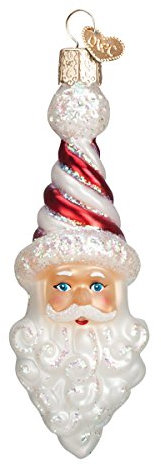 Old World Christmas Ornaments: Peppermint Candy Glass Blown Ornaments for Christmas Tree, Peppermint Twist