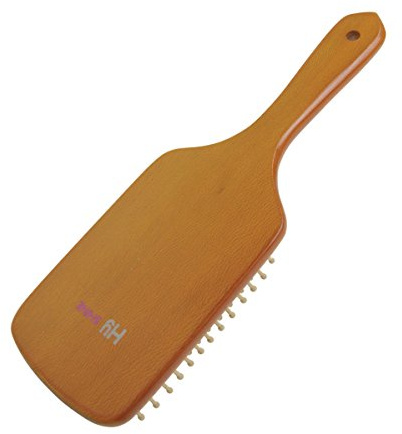 HySHINE Luxury Wooden Mane & Tail Brush - 25.5 x 8.3cm - Horse Grooming