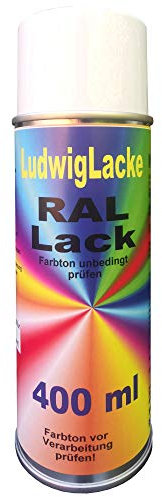 LudwigLacke Heizkörperlack Spray RAL 7030 Steingrau 400 ml