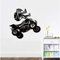 Wandtattoo Atv Quad Bike Quadrocycle Race Motor Allrad Extreme Sport Bike Racing Fahrer Vinyl Wandaufkleber Raumdekor