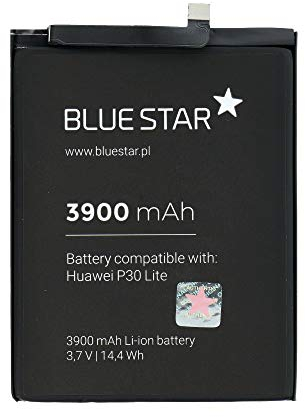 Bluestar Akku Ersatz kompatibel mit Huawei P30 LITE 3900mAh Li-lon Austausch Batterie Accu HB356687ECW