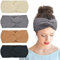 DRESHOW Lot de 4 bandeaux tricotés pour femme ,Taille unique,Lot de 4 Paquets de 10 A.
