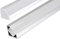 2 MeterLED Eckprofil Eckleiste Aluprofil Alu Schiene LED Leiste für LED-Streifen mit Milchglas Abdeckung
