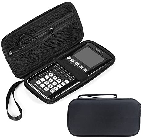ZLiT Tragetasche für Texas Instruments TI-84 Plus Taschenrechner, schützende Aufbewahrungstasche (schwarz)