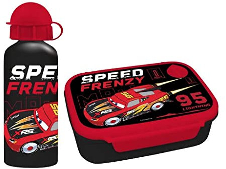 Diakakis Cars - Lunch Set - Brotdose + Alu Trinkflasche