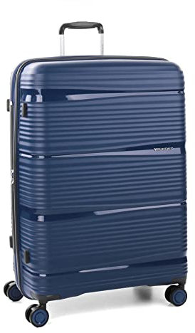 RONCATO R-LITE trolley grande 75 cm, espansibile, con sistema di chiusura TSA - blu notte