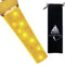 RhymKawa B58 Golden Mic Handle Sleeve Compatible with Shure Wired Microphone SM58LC, Beta 58a Cover Replacement, Rhinestones Shining on Tours & TV Shows (Mic Not Included)