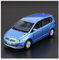 LANUVA 1/32 Für Volkswagens Touran MPV Automodell Hohe Simulation Metalldruckguss Sammlerstücke Für Erwachsene (Color : Bleu)