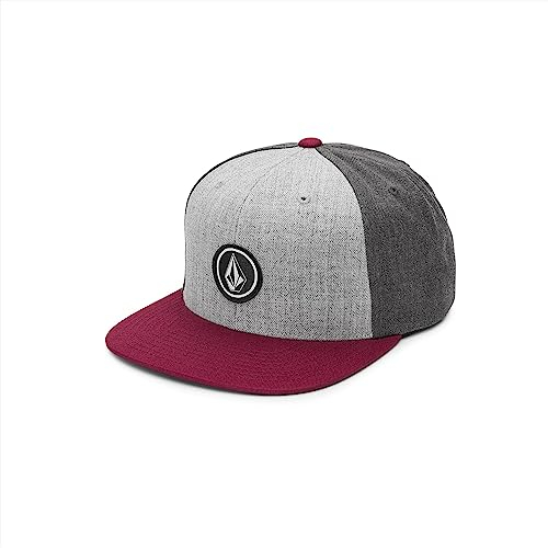 Volcom Herren Quarter Twill Hat Baseballkappe, Ochsenblut (Oxblood), Einheitsgröße