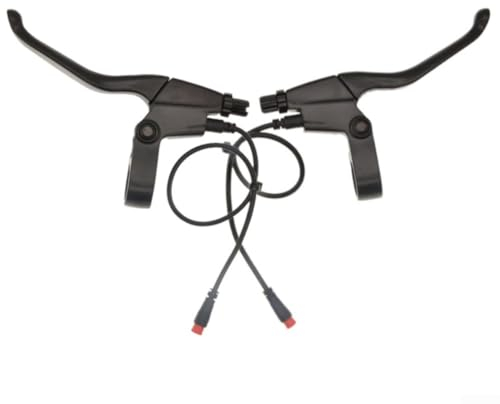 Carpango Leva del freno a 2 pin per parti di bici elettriche, leva del freno di spegnimento per bici elettrica, scooter elettrico (interfaccia impermeabile a 2 pin)