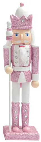 Weihnachten Nussknacker Figur, 30cm Weihnachtsdekoration Holz Nussknacker Soldat,Nussknacker Figuren Deko,Nussknacker Figur Groß für Weihnachtsdekoration Weihnachtsschmuck Christmas Decorations