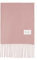Marc OߴPolo Damen Schal aus Wolle mit Fransen, Rosa (Dark Mauve), One Size