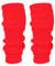 ANZEE Leg Warmers for Kids Stay Warm and Stylish, Kids's Knitted Ankle Warmers 80s Party Dance Sports Yoga Accessories & Ice Skating (Red)