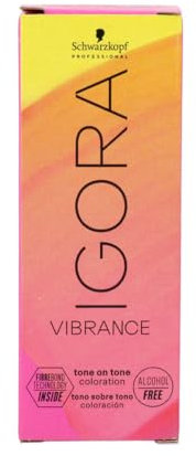 Schwarzkopf Tinte Permanente Igora Vibrance Ceniza Nº 10-1 60 ml Matizador de Color