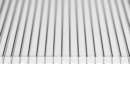 Hohlkammerplatten 7 STK: 1200x700mm – Polycarbonat Doppelstegplatten 10mm Klar – UV-beständige Stegplatten für Gewächshaus & Carport – Witterungsbeständig & Bruchfest – Maßtoleranz ±3-5mm