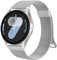 Samsung Galaxy Watch 7 / 6 Strap, 40mm / 44mm, 43mm / 47mm Classic, Stainless Steel Replacement Band with Enhanced Magnet (Silver)