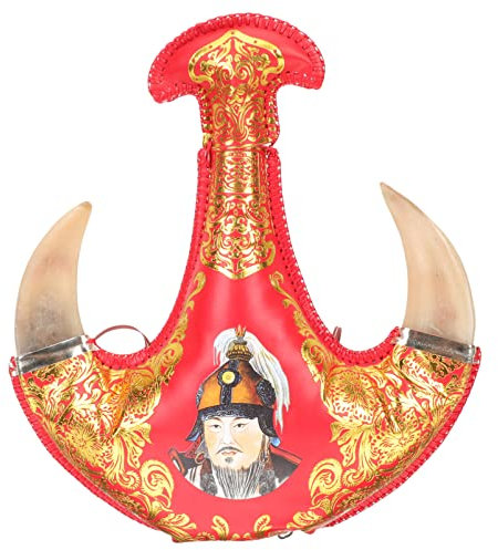 Cabilock Borsa Per Vino A Prova Di Perdite Da 500 Ml Fatta A Mano A Forma Di Corno Perfetta Per Attività Allaperto Escursionismo Viaggi