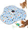 Oiyeefo Interactive Cat Toys Rechargeable: Interactive Cat Toy with Chime - Automatic Cat Toys for Indoor Cats, Hide and Seek Cat Toy with Motion Moving Feather