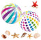 ARTGUTS 2 Stück Wasserbälle Aufblasbar, 40 cm Regenbogen Strand Bälle, Aufblasbarer Ball, Aufblasbare Schwimmbad Spielzeug, Ideal fürs Schwimmbad, Strand und Pool