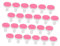 NIYANGLE 24pcs Electric Nail File Pads for Baby Universal Replacement Heads for Electric Nail Trimmer Gentle Grinding Tips for Toddler
