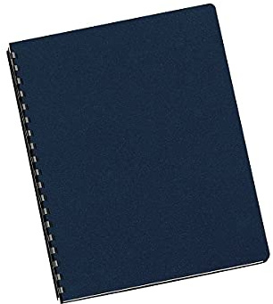 Fellowes Oversize Binding Covers Futura, 25-Pack, Navy (5224801)