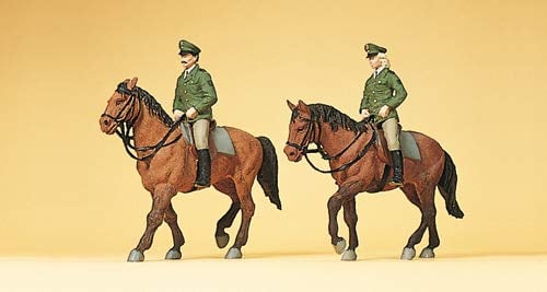 Preiser 1/87 th – pr10390 – Modelleisenbahnen – Polizei zu Pferd