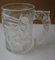 McDonalds Trinkbecher aus Glas, Motiv: Batman und Gotham City, 10,3 x 7,2 cm