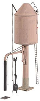 Firetrap Ratio 528 GWR Round Water Tower on Column with Conical Top Kit